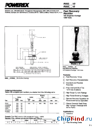 Datasheet R5020610 manufacturer Powerex