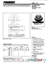 Datasheet R6220440 manufacturer Powerex