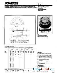 Datasheet R7201009 manufacturer Powerex