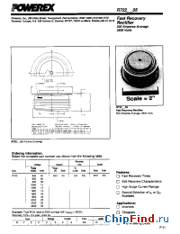 Datasheet R7222005 manufacturer Powerex