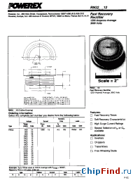 Datasheet R9G22012 manufacturer Powerex