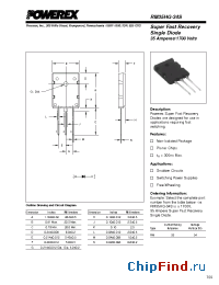 Datasheet RM35HG-34S manufacturer Powerex