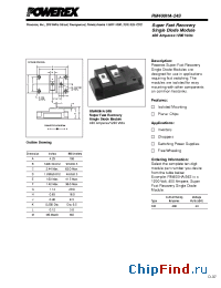 Datasheet RM400HA-24S manufacturer Powerex