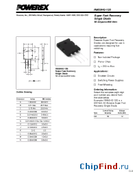 Datasheet RM50HG-12S manufacturer Powerex