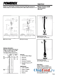 Datasheet T600161804BT manufacturer Powerex