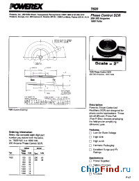 Datasheet T620042004DN manufacturer Powerex