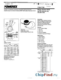 Datasheet T7201335 производства Powerex