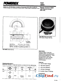 Datasheet TA201800A manufacturer Powerex