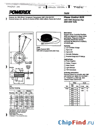 Datasheet TA202414 manufacturer Powerex