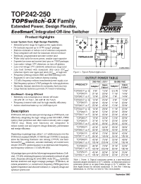 Datasheet TOP246 manufacturer Power Integrations