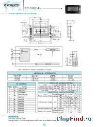 Datasheet PC0802 manufacturer Powertip