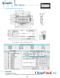 Datasheet PC1202A manufacturer Powertip