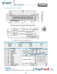 Datasheet PC4004-D manufacturer Powertip