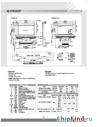 Datasheet PE12864-001 manufacturer Powertip