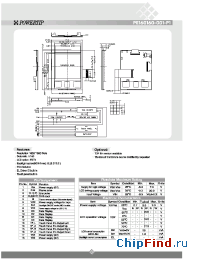 Datasheet PE160160-001-P1 manufacturer Powertip