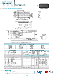 Datasheet PG12232 manufacturer Powertip