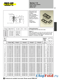 Datasheet 110-13-322-41-001 manufacturer Precid-Dip