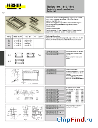 Datasheet 110-91-064-01-505 manufacturer Precid-Dip