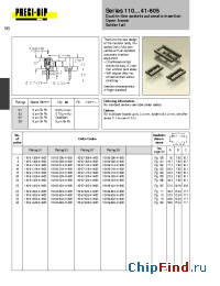 Datasheet 110-91-624-41-605 manufacturer Precid-Dip