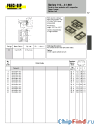 Datasheet 110-93-322-41-801 manufacturer Precid-Dip