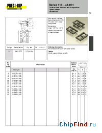 Datasheet 110-93-422-41-801 manufacturer Precid-Dip