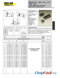 Datasheet 110-99-642-41-105 manufacturer Precid-Dip