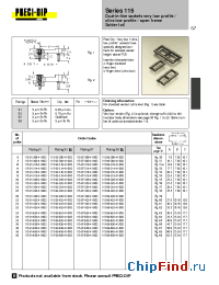 Datasheet 115-91-308-41-003 manufacturer Precid-Dip
