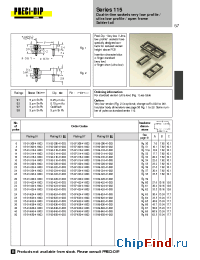 Datasheet 115-91-318-41-003 manufacturer Precid-Dip