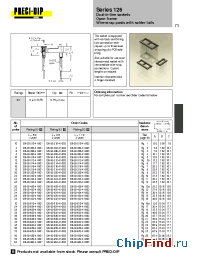 Datasheet 126-93-210-41-003 manufacturer Precid-Dip