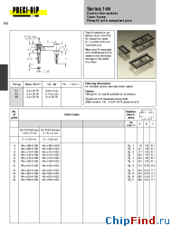 Datasheet 146-93-306-41-036 manufacturer Precid-Dip