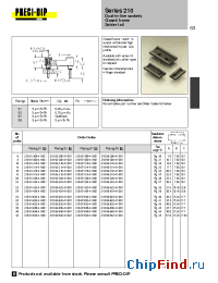 Datasheet 210-91-424-41-001 manufacturer Precid-Dip