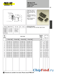 Datasheet 210-97-640-41-001 manufacturer Precid-Dip