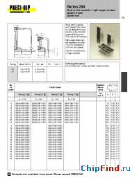 Datasheet 299-91-306-11-001 manufacturer Precid-Dip