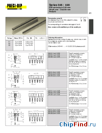 Datasheet 346-93-108-41-036 manufacturer Precid-Dip