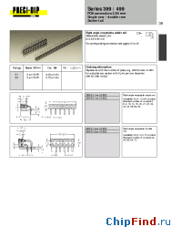 Datasheet 499-93-216-10-003 manufacturer Precid-Dip