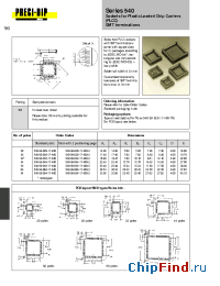 Datasheet 540-99-044-17-400 manufacturer Precid-Dip