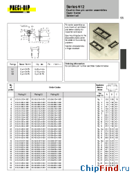 Datasheet 612-99-304-41-001 manufacturer Precid-Dip