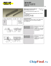 Datasheet 800-10-016-20-001 manufacturer Precid-Dip