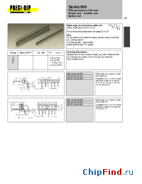 Datasheet 802-10-016-20-001 manufacturer Precid-Dip