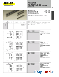 Datasheet 852-10-016-10-002 manufacturer Precid-Dip