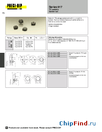 Datasheet 917-99-104-41-005 manufacturer Precid-Dip