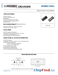 Datasheet EM8D-100L manufacturer Protek