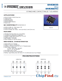 Datasheet SMDB08C manufacturer Protek