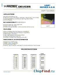 Datasheet VS10P05 manufacturer Protek