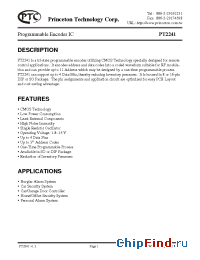Datasheet PT2241-16 manufacturer PTC