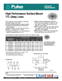 Datasheet GBTTLDL150 manufacturer Pulse