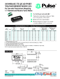 Datasheet H316 manufacturer Pulse