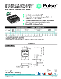 Datasheet H326 manufacturer Pulse