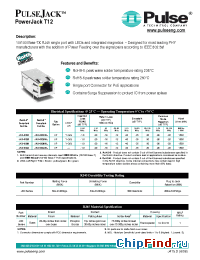 Datasheet JK0-0025 manufacturer Pulse