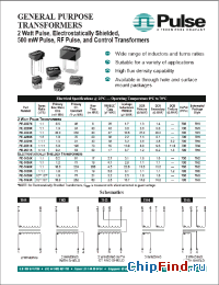 Datasheet PE-5160X manufacturer Pulse